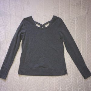 Old Navy Gray Crewneck